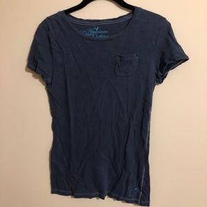 American Eagle Navy T-shirt with pocket
